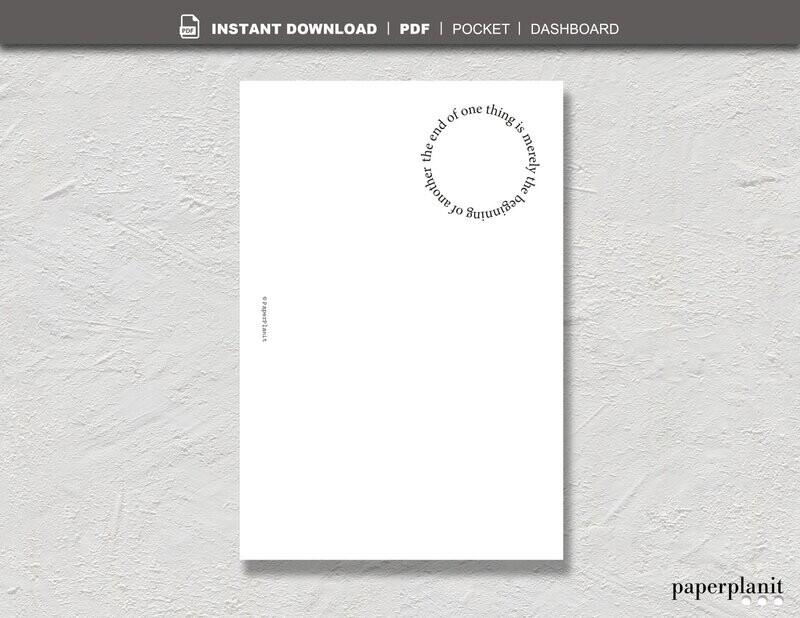Dashboard The end of one thing Pocket