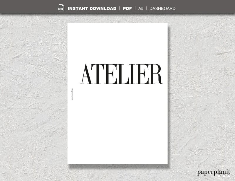 Dashboard Atelier A5