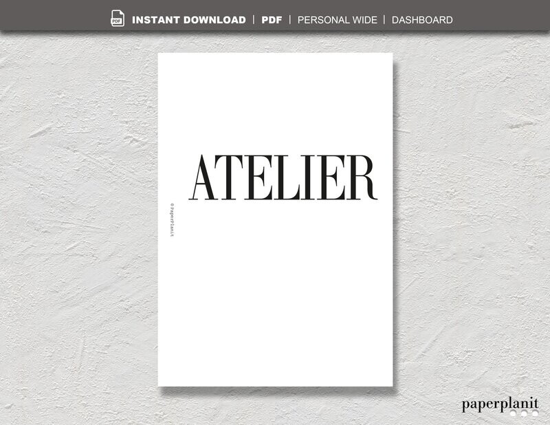 Dashboard Atelier Personal Wide