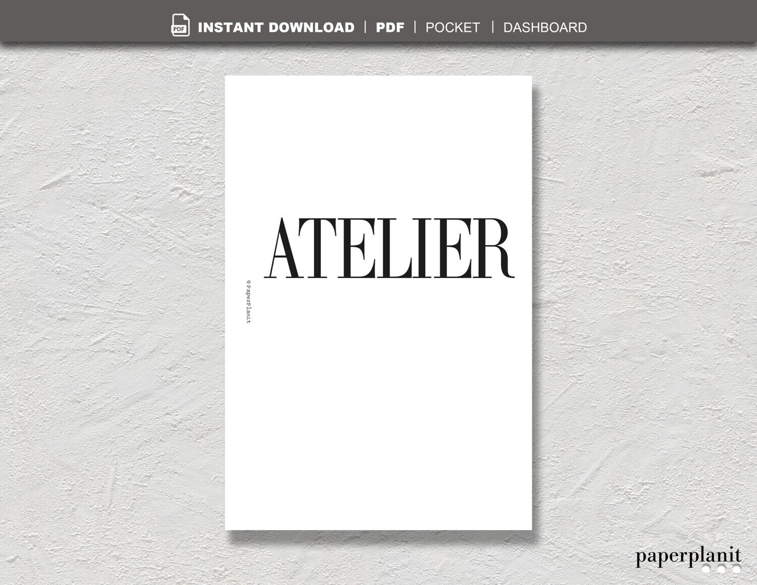 Dashboard Atelier Pocket