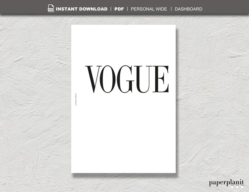 Dashboard Vogue Personal Wide