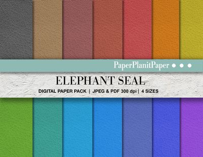 Elephant Seal Papers Elephant Seal Papers