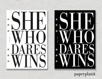 She Who Dares