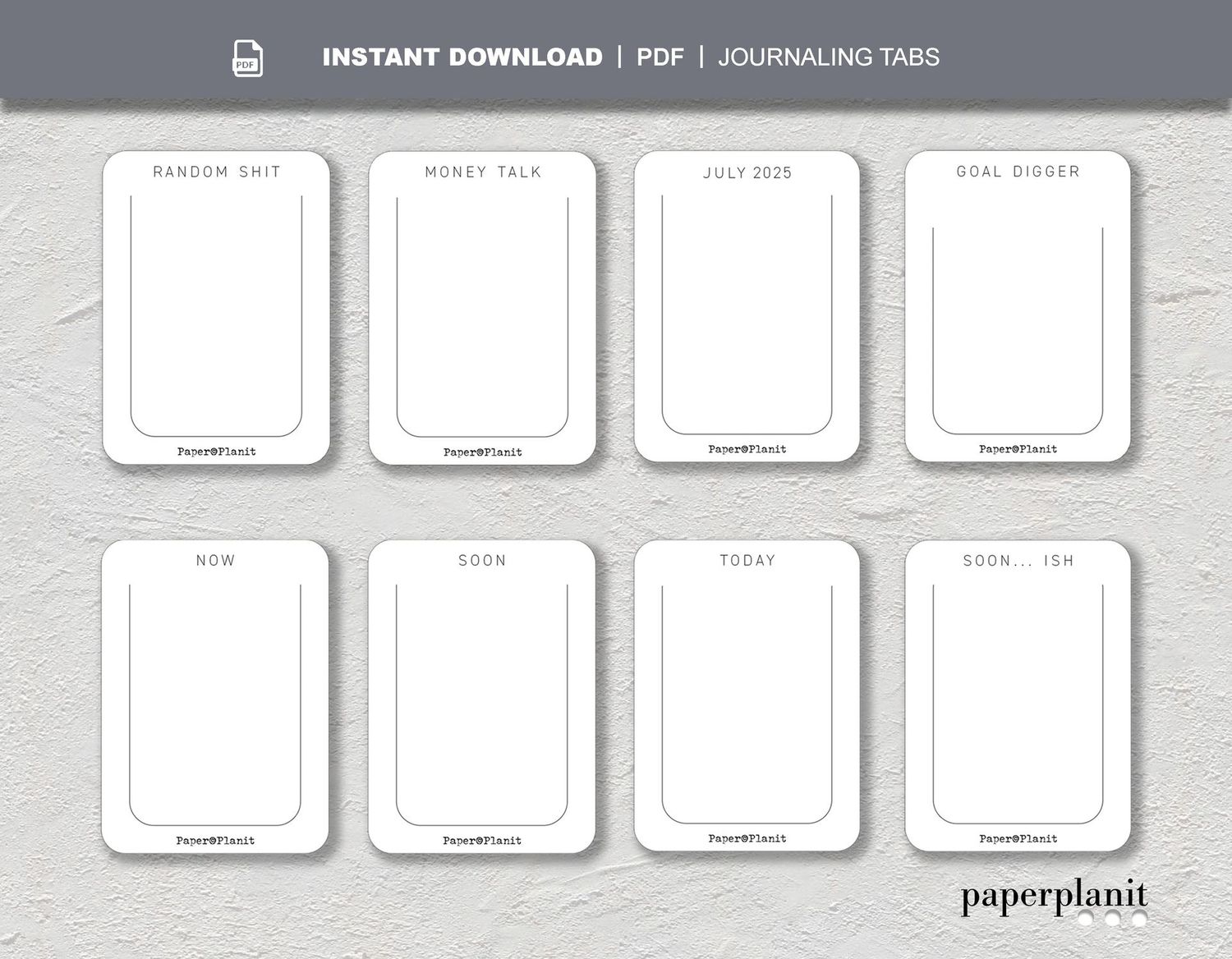 Journaling Tabs