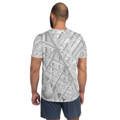 All-Over Print Männer Shirt &quot;Metrisch&quot;