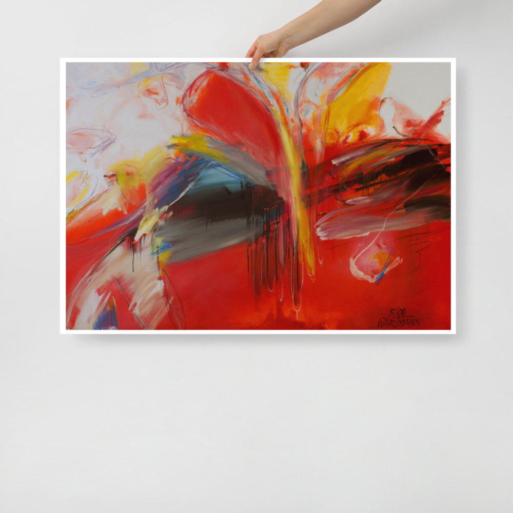 Poster &quot;Am Anfang war das Feuer&quot;