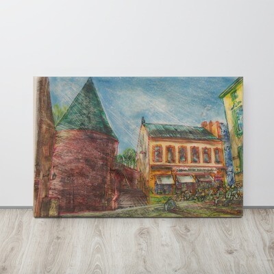 Leinwand &quot;Dicker Turm&quot;
