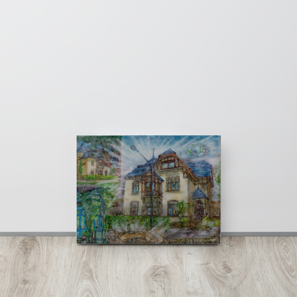 Leinwand &quot;Villa Josefine&quot; 