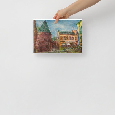 Poster &quot;Dicker Turm&quot;