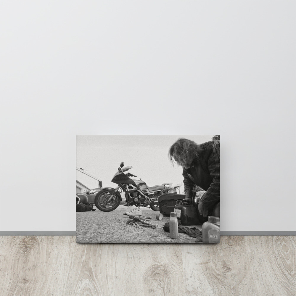 Leinwand &quot;Mittagspause&quot;