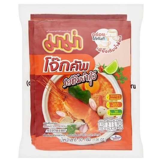 มาม่า โจ๊กคัพ รสต้มยำกุ้ง 30กรัม