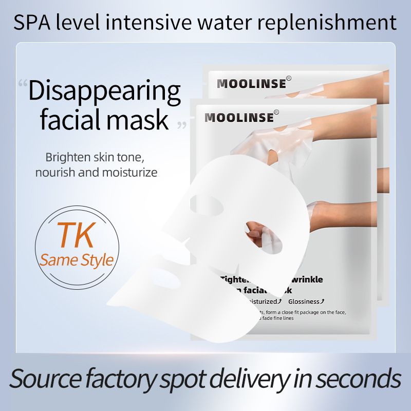 Collagen Mask Anti-wrinkle Temperature-variable Lasping Hydrating Moisturizing Color-changing Transparent Split Mask