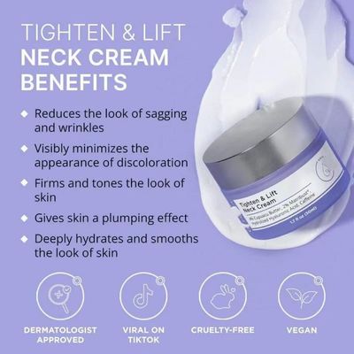 Tighten and Lift Neck Cream benefits