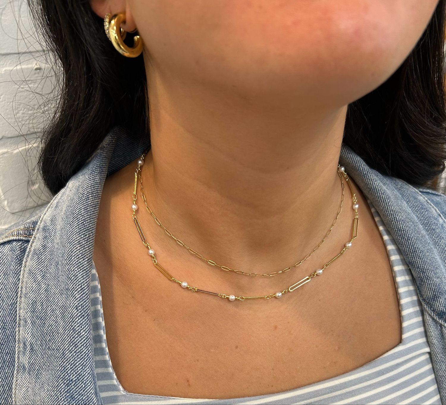 Pearl Chain Necklace