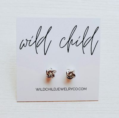 Dainty Silver Knots