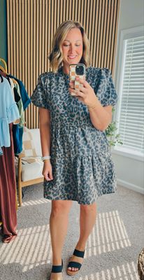 Leopard Mini Dress