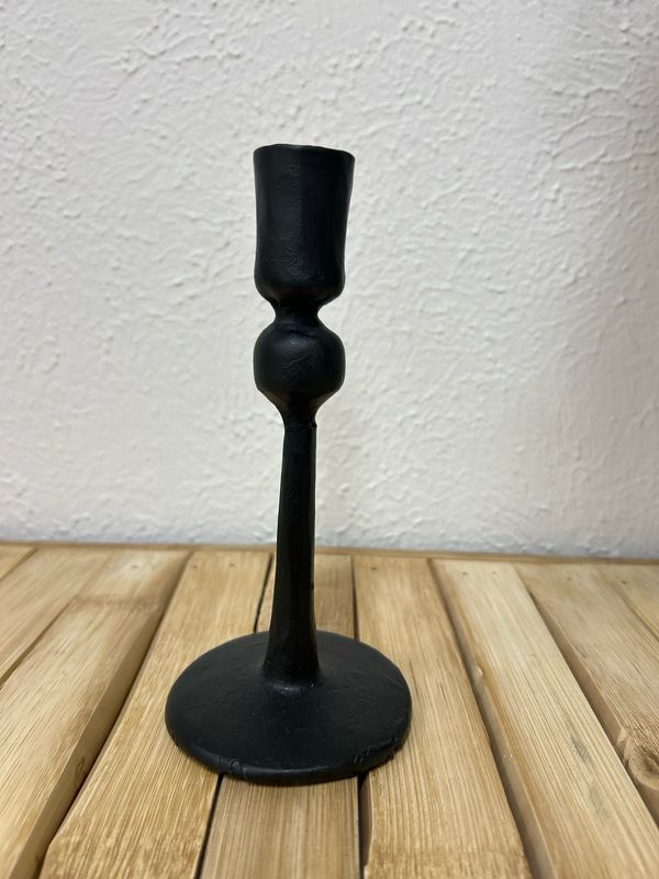 Black Iron Ball Tapers