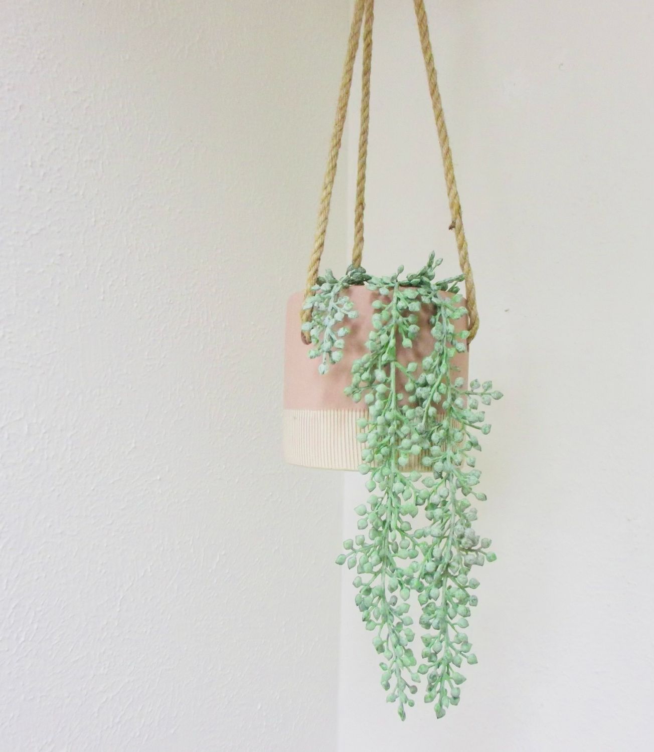 Pink Hanging Pot