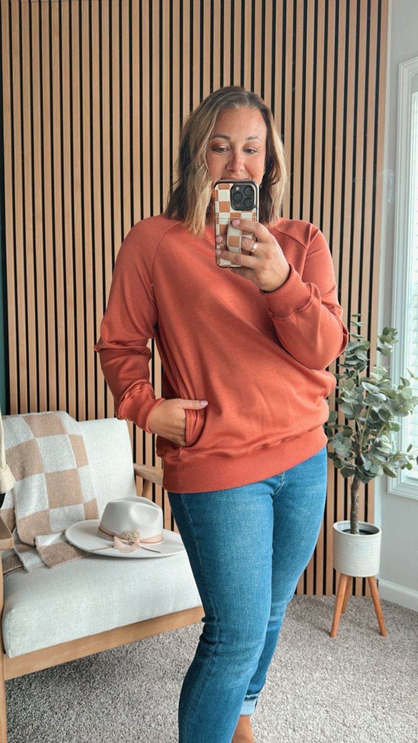 Rib Pocket Pullover