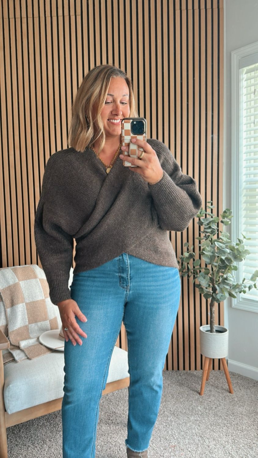 Crossover Sweater