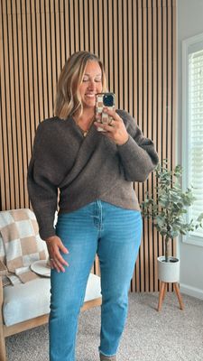 Crossover Sweater