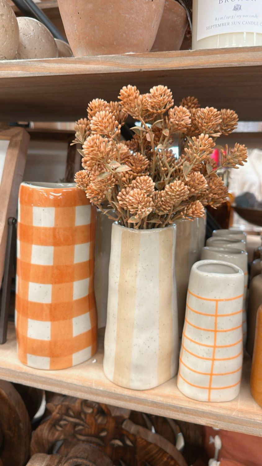 Fall Pattern Vase