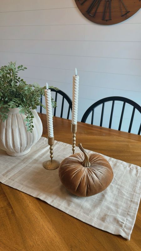 Tan Table Runner