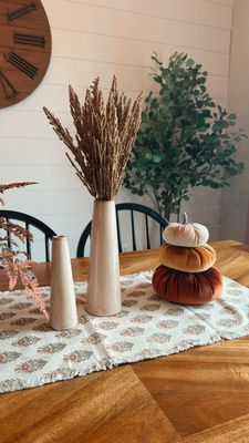 Block Print Table Runner