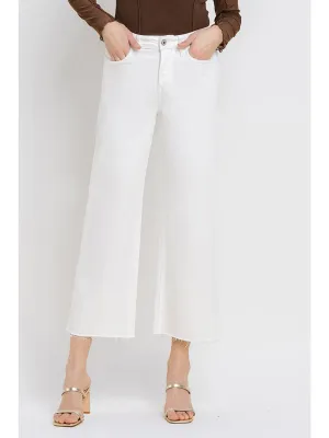 HR Crop Wide Jeans