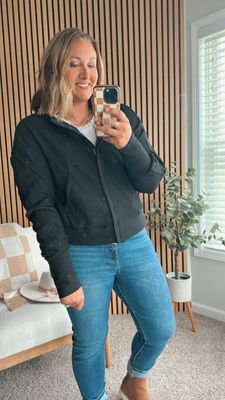 Panel Hooded Sweatshirt