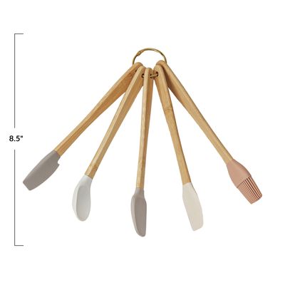 Set/5 Silicone Utensils