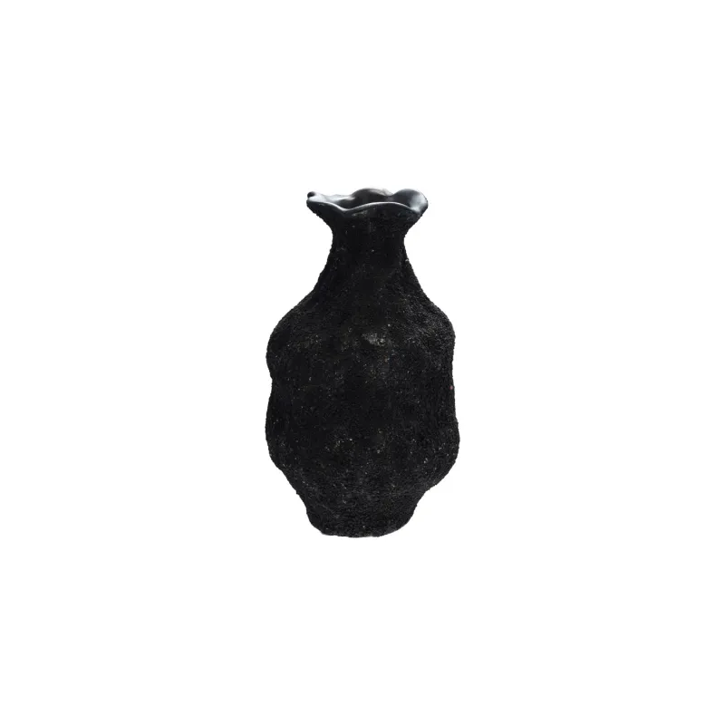 Black Sand Vase