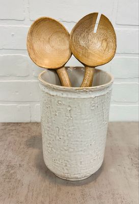 7.3" Wht Utensil Holder