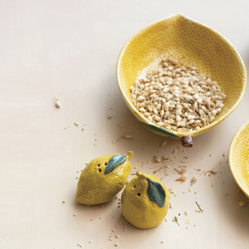Lemon S+P Shakers