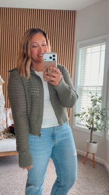 Open Knit Jacket