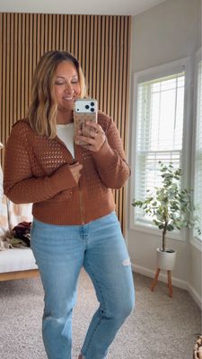 Open Knit Jacket