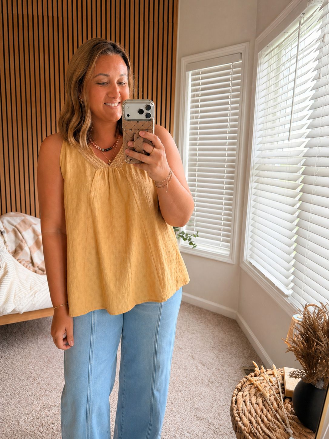 Braid Trimmed Top