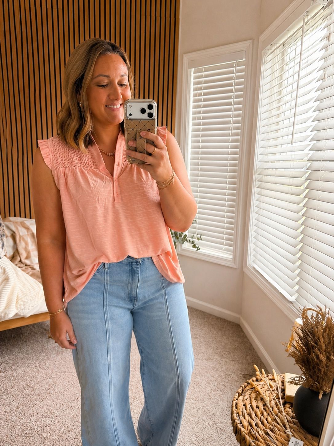 Ruffle Collar Blouse