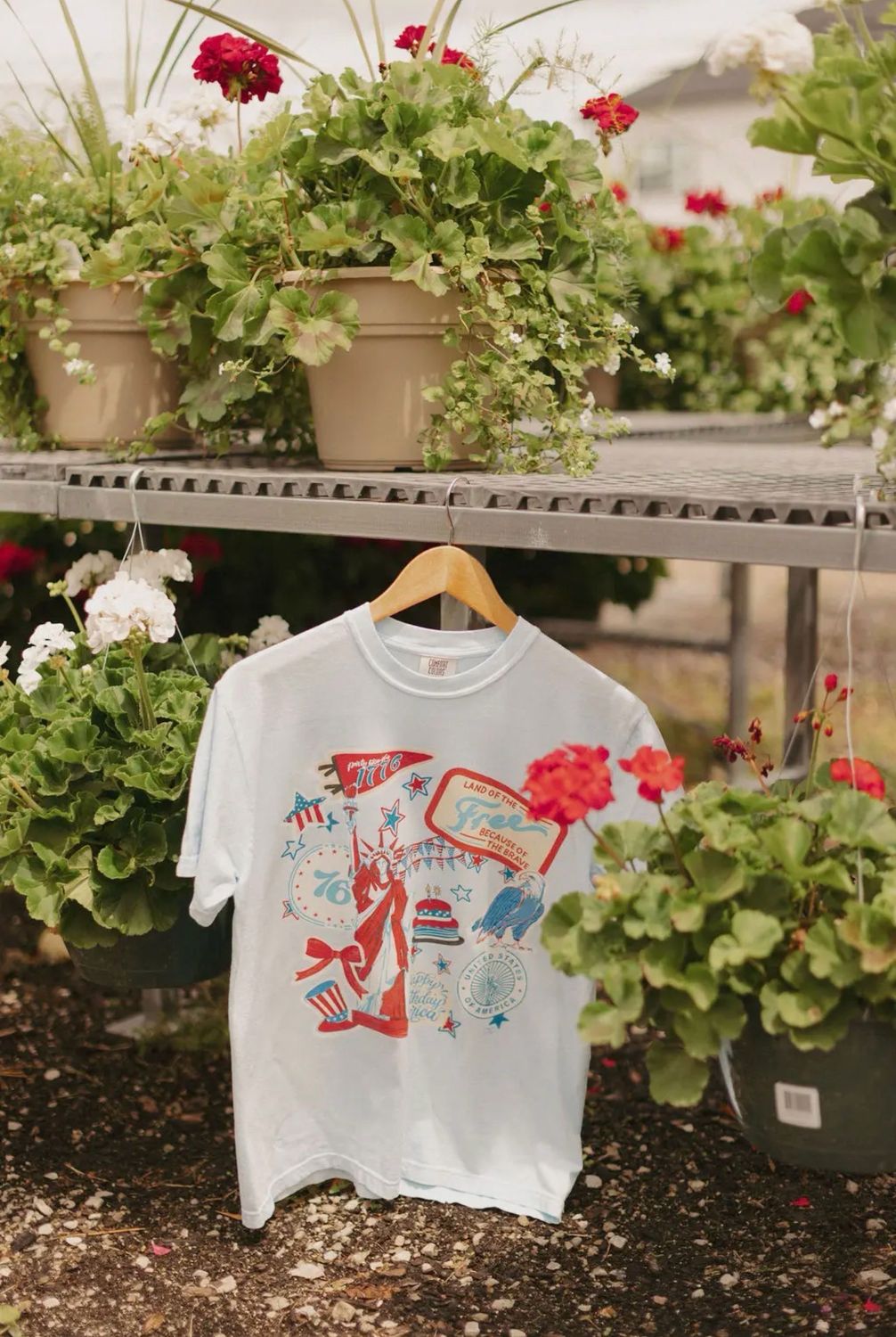 USA Patch Tee