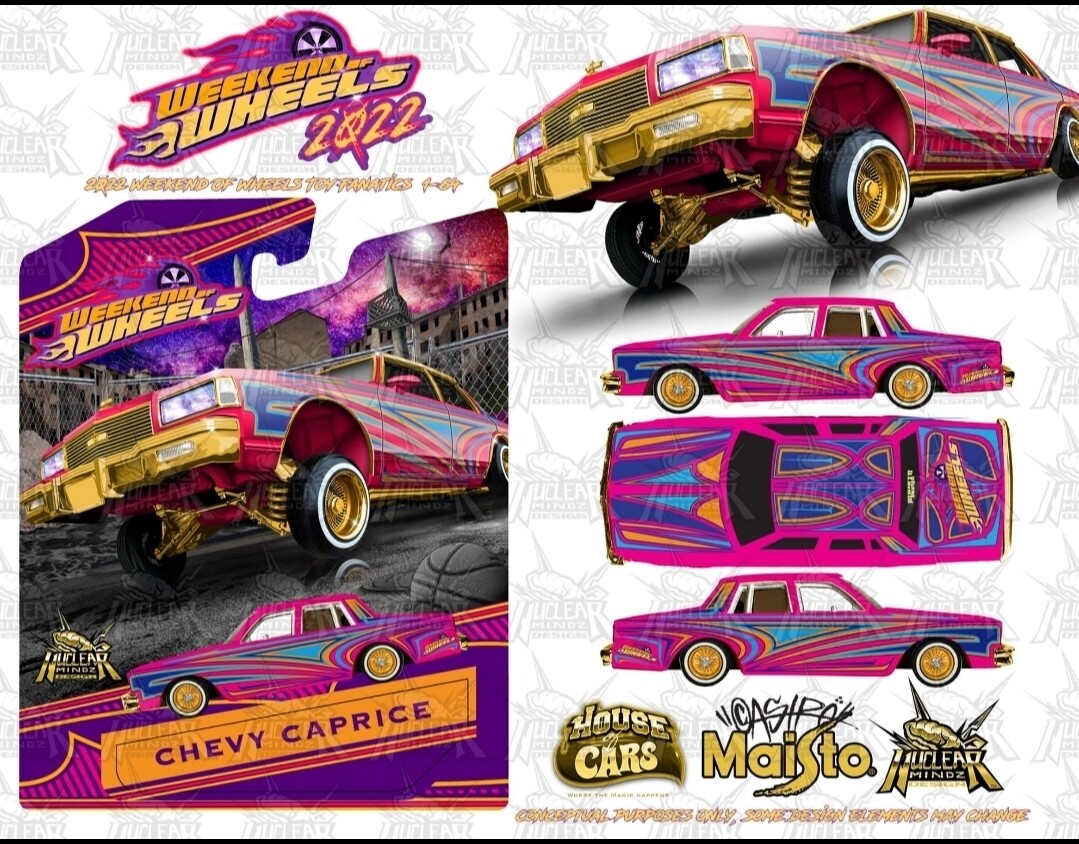 Weekend of Wheels Exclusive Maisto Lowrider Caprice Classic