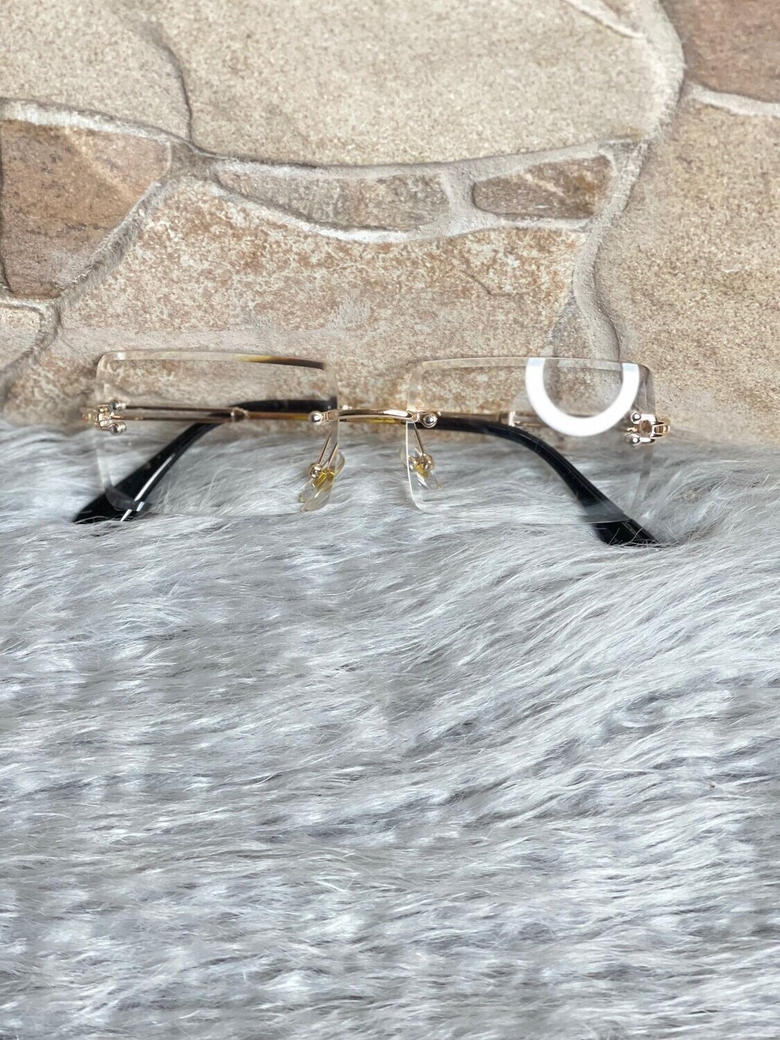 90's Clear Sunglasses