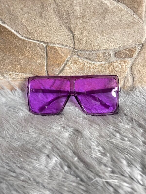 Purple Gloss  Haze Sunglasses