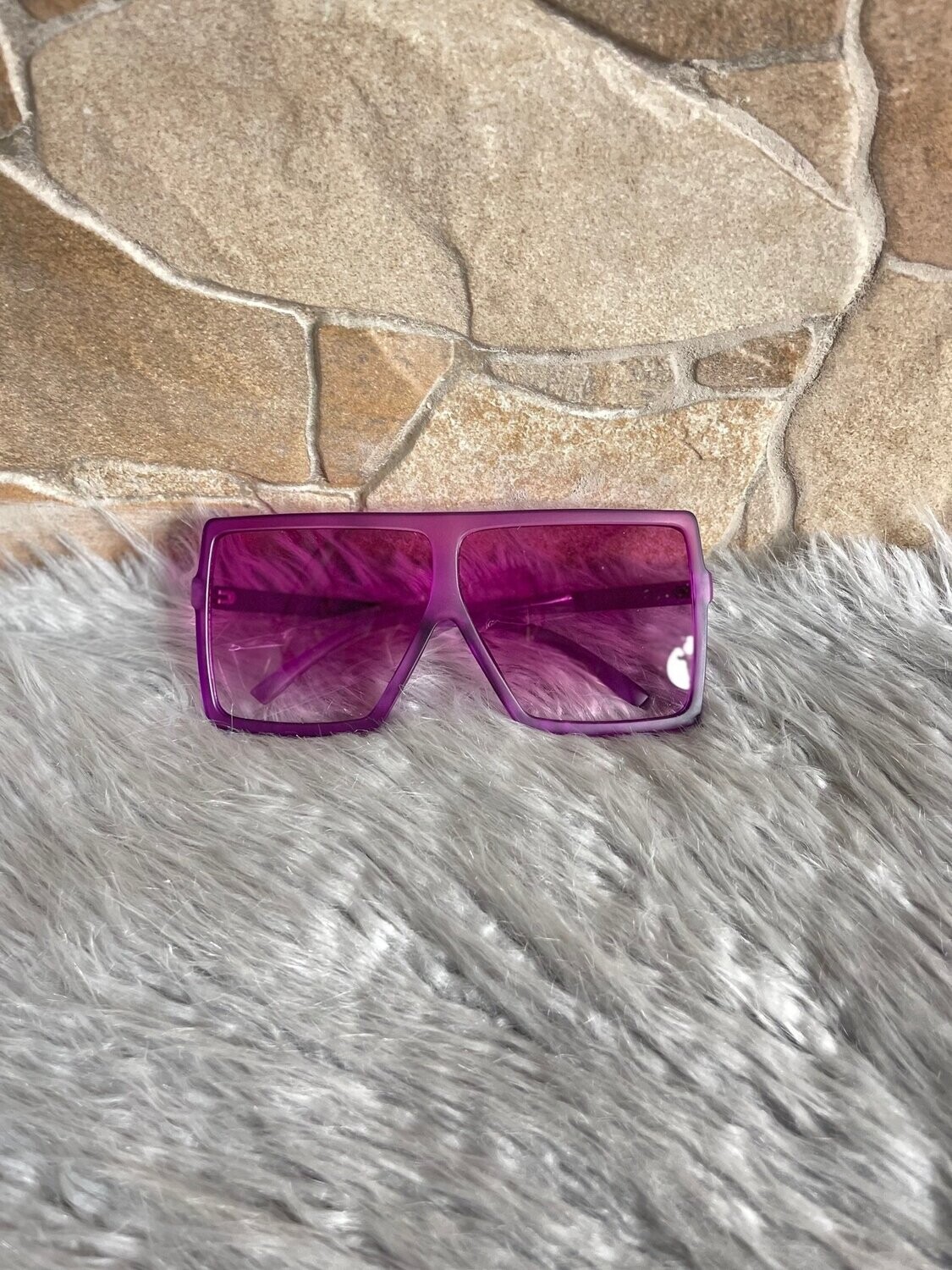 Purple Rain Matte Sunglasses