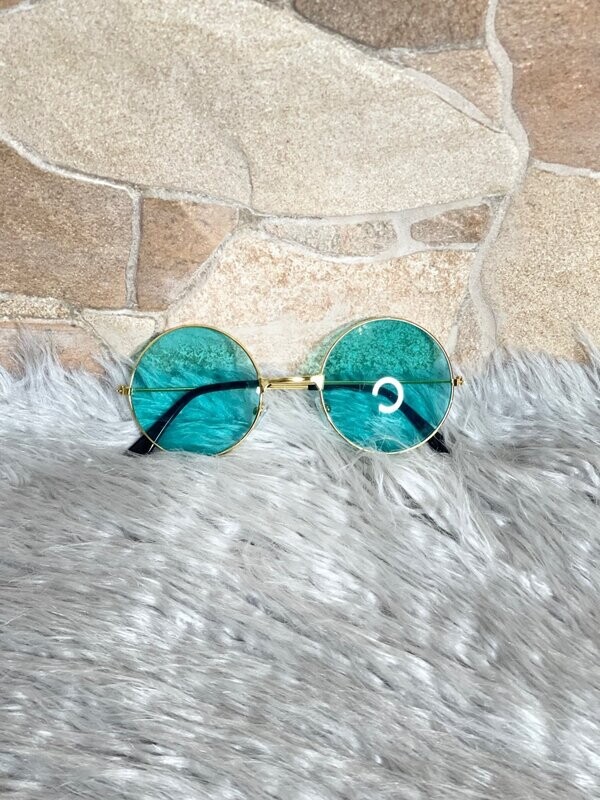 Respect My Stylez Aqua Retro Sunglasses Respect My Stylez Aqua Retro Sunglasses