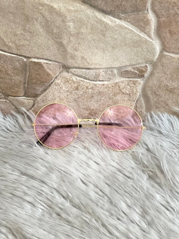 Respect My Stylez Pink Retro Sunglasses Respect My Stylez Pink Retro Sunglasses