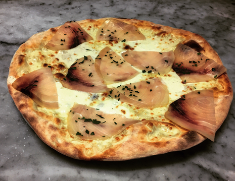 PIZZA ALLO SPADA AFFUMICATO
