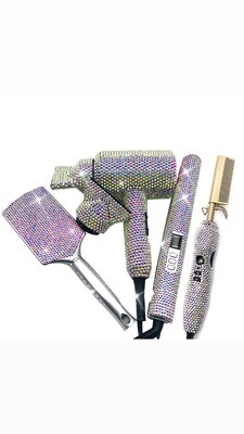 Empress Desires Admiration Royalty Extreme Diamond Studded 6Pc Hair Styling Set 6 Colors! 💕