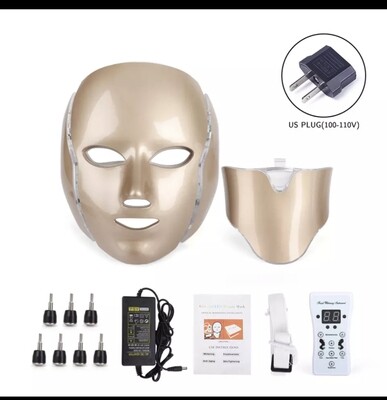 Empress Wishes 4 Healing Rose Gold&amp; Gold Led Therapy Face Mask