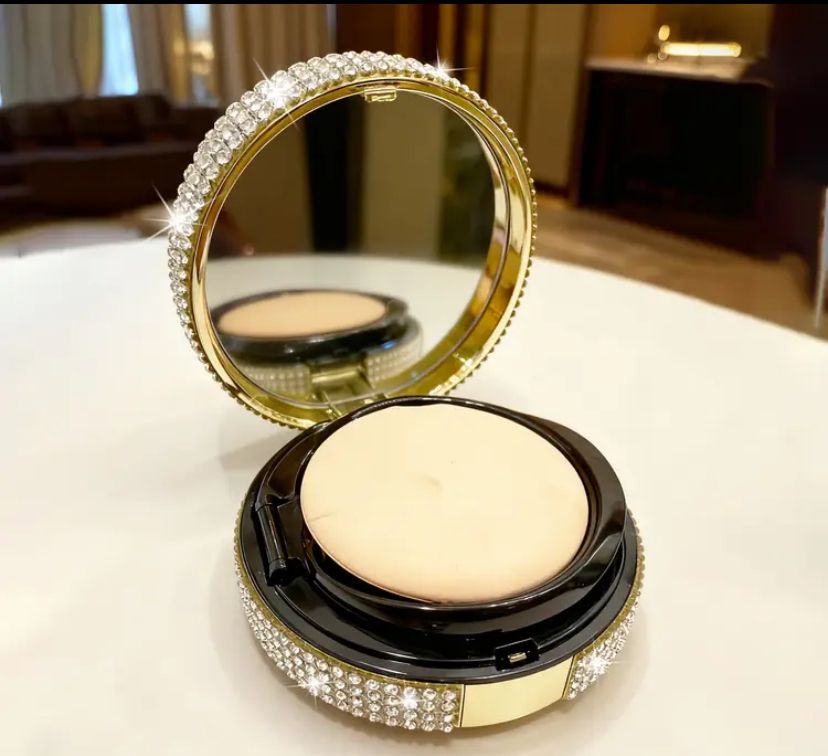 Empress powder Puff Case &amp; Mirror!