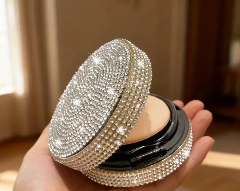 Empress powder Puff Case &amp; Mirror!